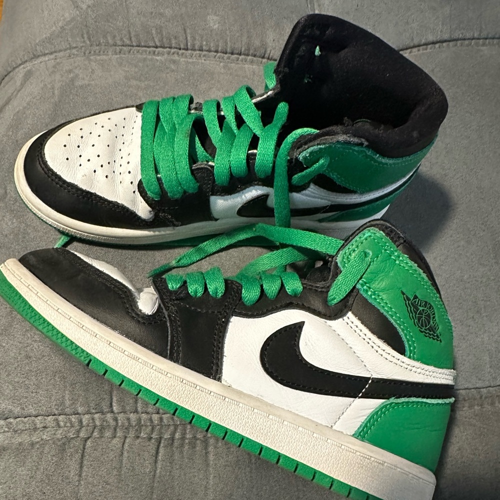 Jordan 1 High Kids Lucky Green